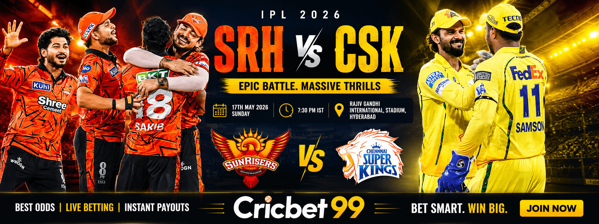 CSK SRH preview