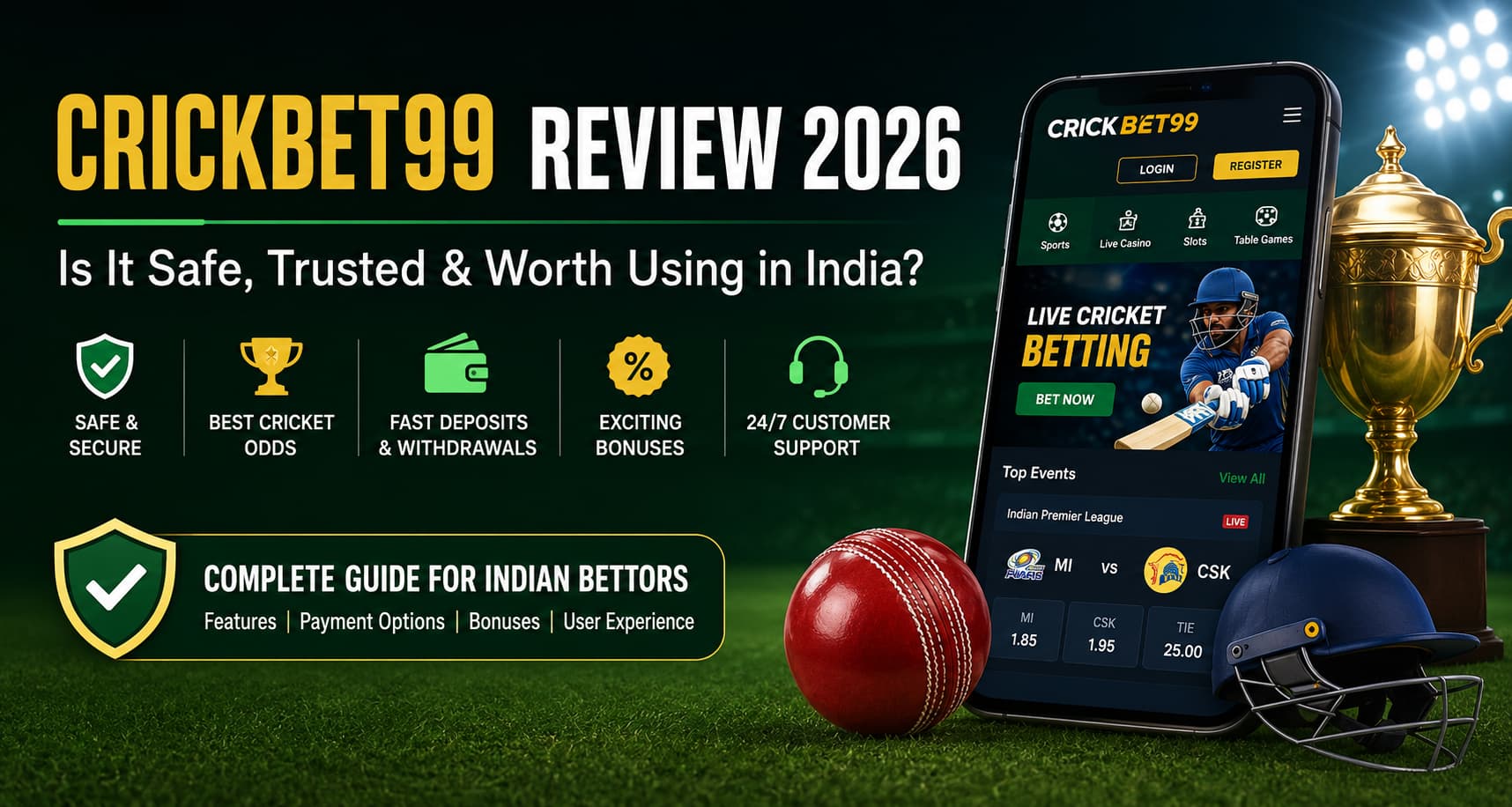 Crickebt99 Review on Cricbet99