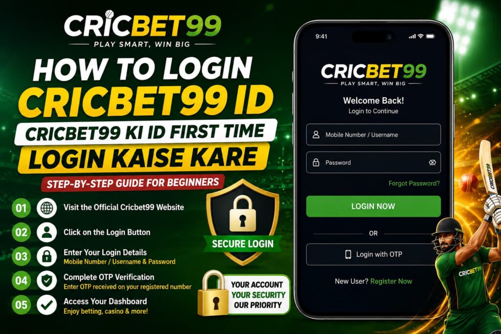 Cricbet99 id kaise kare