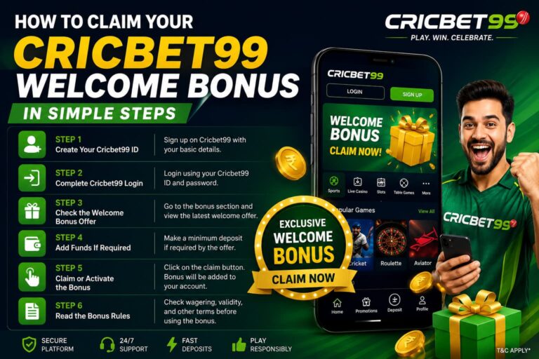 Cricbet99 welcome bonus