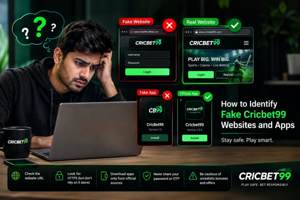 How to Identify Fake Cricbet99 Websites and Apps A Safety Guide for Users