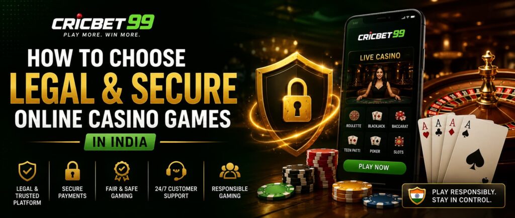 Legal and Casino Cricbet99
