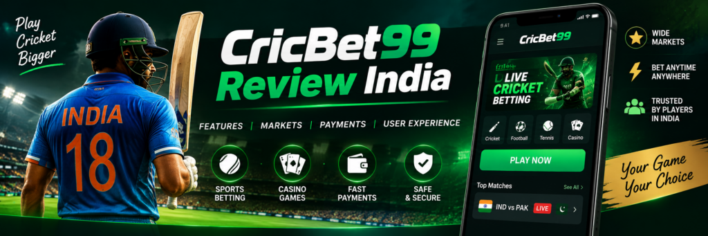 CricBet99 Review India