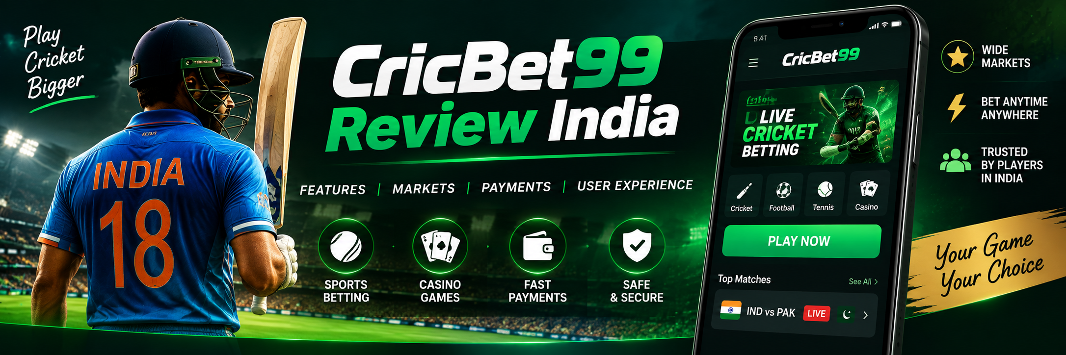 CricBet99 Review India