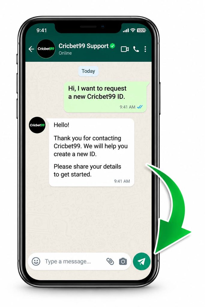 Request a New Cricbet99 ID proper real guide