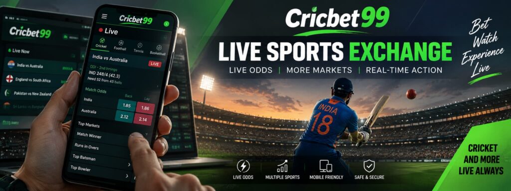What Makes Cricbet99 a Popular Choice for Live Sports Exchange