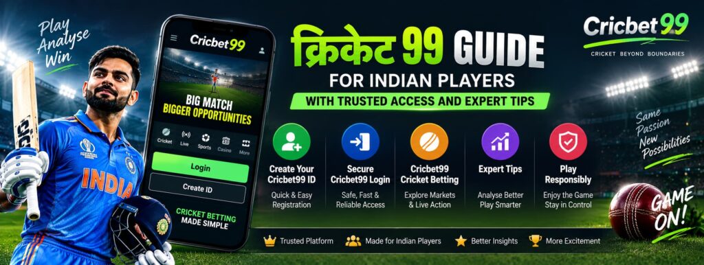 क्रिकेट 99 Guide for Indian Players With Trusted Access and Expert Tips
