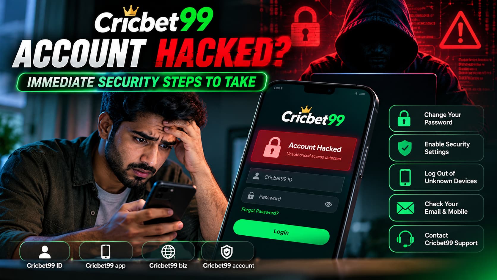 Cricbet99 Account Security Alert