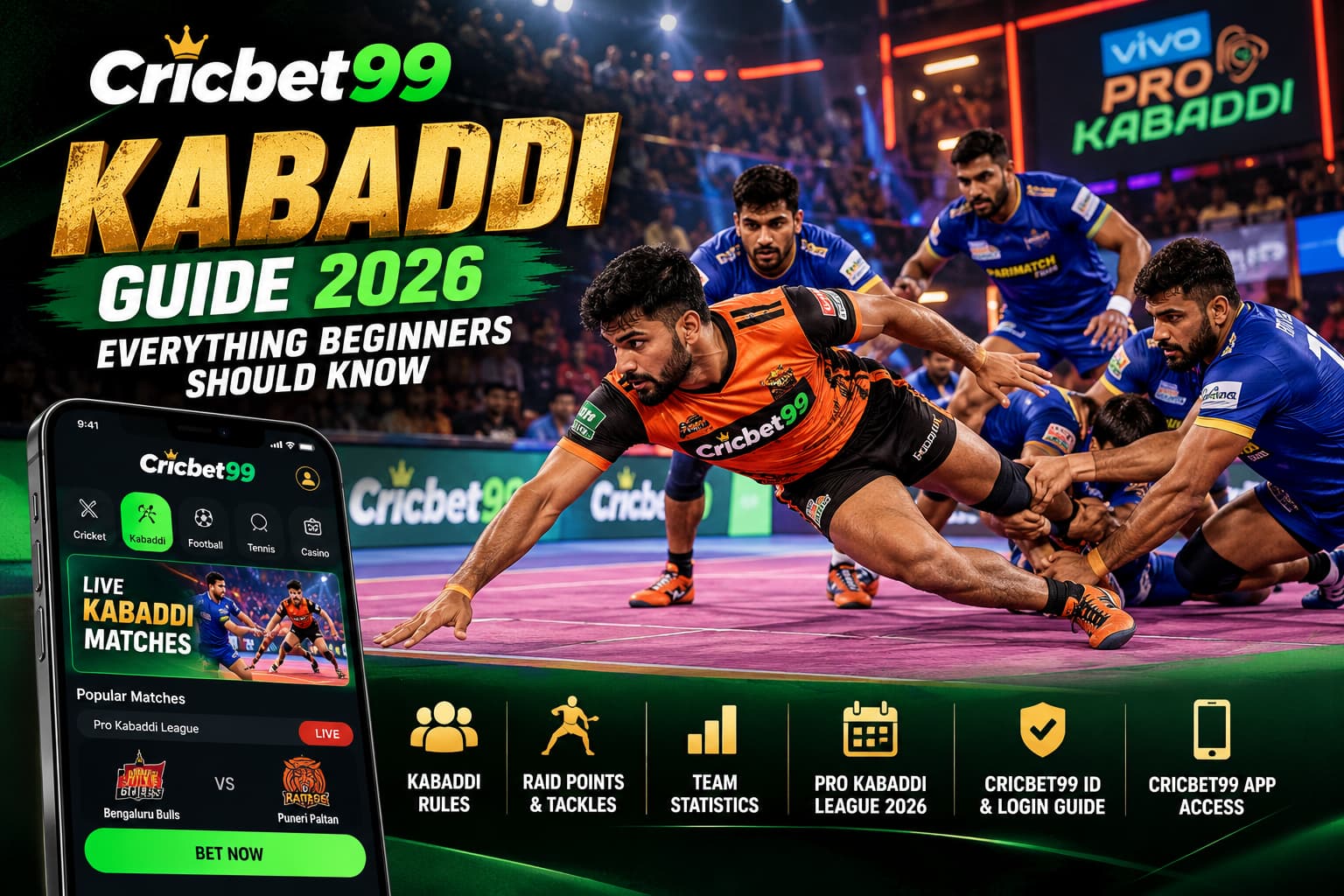 Cricbet99 Kabaddi Guide 2026