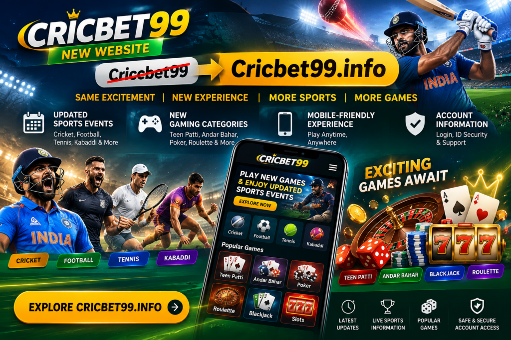 Cricbet99 Sports and Gaming Experience